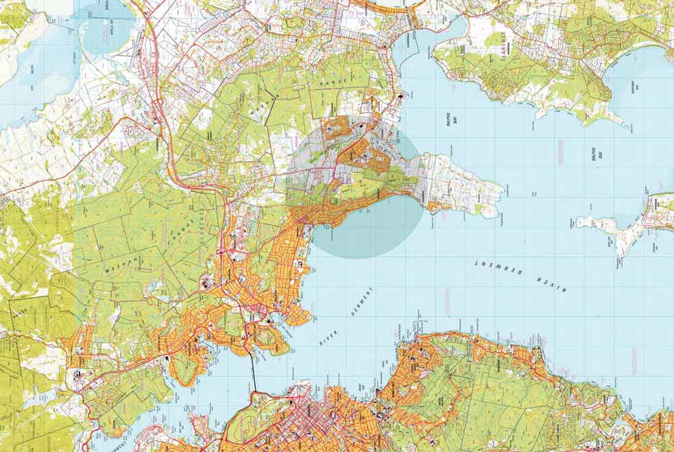 LOCALITY PLAN 1:5,000 Tasmap 1:25,000 series